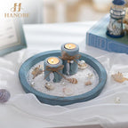 Hanobe Coastal Decorative Tray, Farmhouse Plate - Image 3