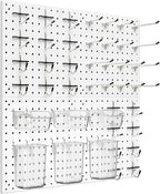 Peg Board Kit, Includes Pegboard and Accessories, by Daanxw