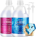 Teexpert No Bubble Epoxy Resin: 2 Gallon Crystal Clear Anti-Yellowing by Teexpert