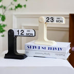 Perpetual Calendar, Standing Flip Calendar, Aesthetic Reusable Daily Page - Image 7