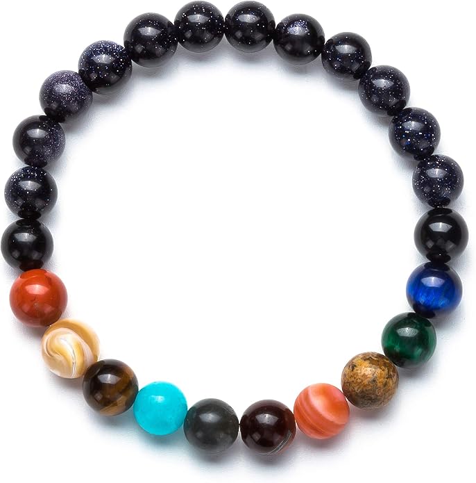 Fesciory Women Solar System Bracelet Universe Galaxy The Eight Planets Guardian - Image 2