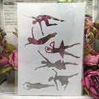 TIAMECH A4 Reusable Dancing Girl Stencil - Image 6