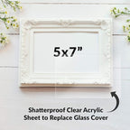 SimbaLux Acrylic Sheet Clear Cast Plexiglass 5”x7” 0.08” Thick 2mm, 10 Pack | - Image 4