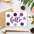 Whaline 18Pcs Felt Fabric Sheets Soft Thick Assorted Purple Craft Felt Pack - Image 6
