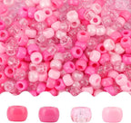 Pony 4000 Pcs Beads for Bracelets, Hair Braids & Jewelry Making by anpiwshjo