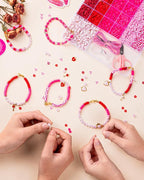 Goldwise Valentine's Day Friendship Bracelet Kit, Jewelry Making Kit - Image 3