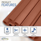 Brown EVA Foam Sheets, 6 x 9 Inch, 2mm Thick – Foam Paper - Image 4
