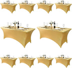 10-Pack 6ft Spandex Table Covers by Unknown