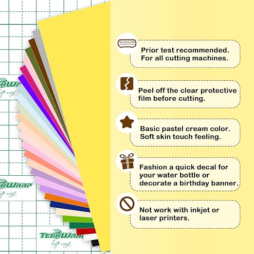 TECKWRAP 001 Permanent Adhesive Vinyl Bundle - Image 4