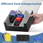 Mlikero Card Deck Case, Trading Card Storage Box - Image 3
