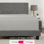 Cal King Fitted Sheet with Deep Pocket - Image 3