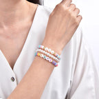 Friendship Bracelets for Girls, 10-Piece Cute Preppy Beaded Bracelet Set for - Image 3