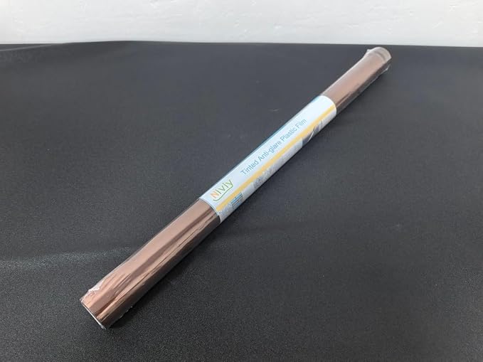 Niviy Tinted Anti-Glare Plastic Film One Way Window Film Privacy Mirror Effect - Image 3