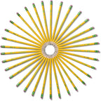 Ticonderoga Wood-Cased Pencils, Pre-Sharpened, 2 HB Soft - Image 7