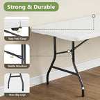Folding Table 8ft - Image 5