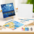 8 Pack 8 * 10In Canvas Boards for Painting, Art Canvas for Drawing - Image 5