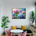 EIBEILI Diamond Art Kits for Adults-Hydrangea Flowers Diamond Painting Kits | - Image 7