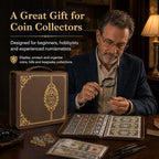 Coin Collection Book Holder for Collectors, 200 Pockets Collecting Album& 30 - Image 8