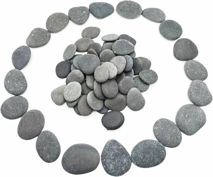 Lifetop 30PCS Painting Rocks, Decoration, Natural River Rocks - Image 2