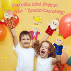 6 PCS Puppet Set 12 Inch, Fairy Tale Members Elf Plush Puppets Toddlers - Image 5