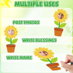 48 Set Sunflower Cutouts with Photo Space - Image 3