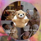 Yolococa Plush Animal Hand Puppet Set, and Panda Puppets - Image 3