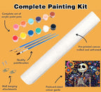 Meothan Paint by Numbers Kit for Adults Beginner 16x20 inch | Nightmare Before - Image 5
