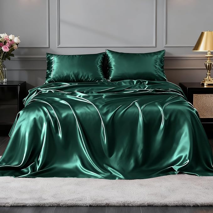 FreshCulture Satin Sheets King Size - Image 2