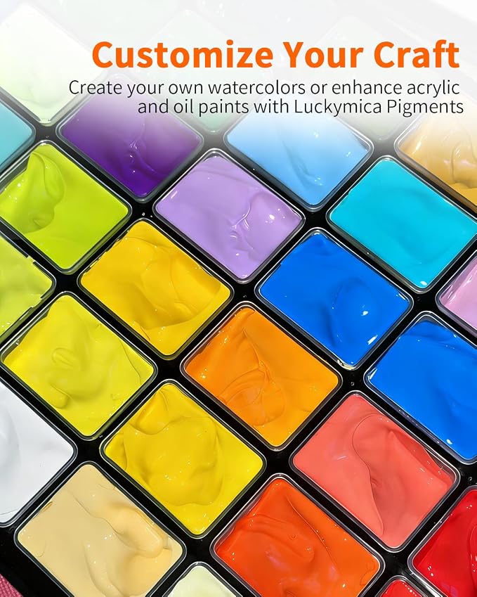 Mica Powder, 6 Colors Pearlescent Pigment Powder - Image 3