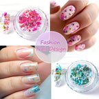 8 Boxs Dried Gypsophila Flowers Nail Art Decoration | Mixed Mini Hydrangea - Image 4
