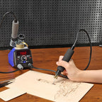 WEP 939D-VI Dual Pen Wood Burning Kit 250-750℃/482-1382℉ A/B Toggle Wood - Image 2