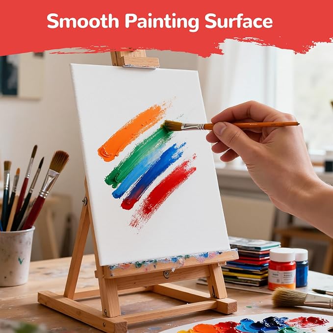 200 Pcs 5x7 Inch Small Canvas Boards - Image 3