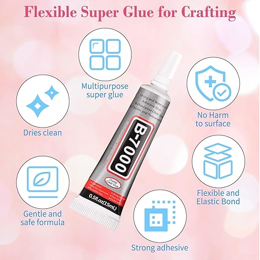 cridoz B7000 Jewelry Glue for Rhinestones - Image 4