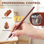 Golden Maple Kolinsky Sable Miniature Brushes Set - Image 5