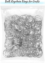 Paxcoo 100 Pack Keyrings, Split Key Rings Bulk - Image 7