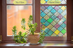 Bloss Stained Glass Window Film, 3D Rainbow Windows Privacy Film, Decorative - Image 6