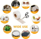 Felt Strips with Adhesive Backing – Furnigear Heavy Duty Cuttable Felt Tape - Image 4