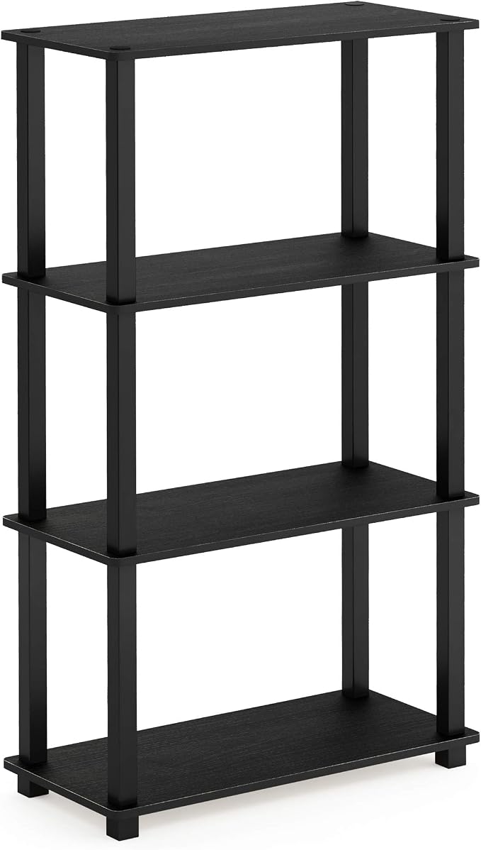Furinno Turn-S-Tube 4-Tier Storage Shelves Bookshelf - Image 5