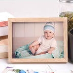 4x6 Picture Frame, OAK Wood Photo Frame - Image 6