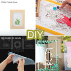 5 Pack 12x12x.02” Clear Plastic Sheet PET Flexible - Image 6