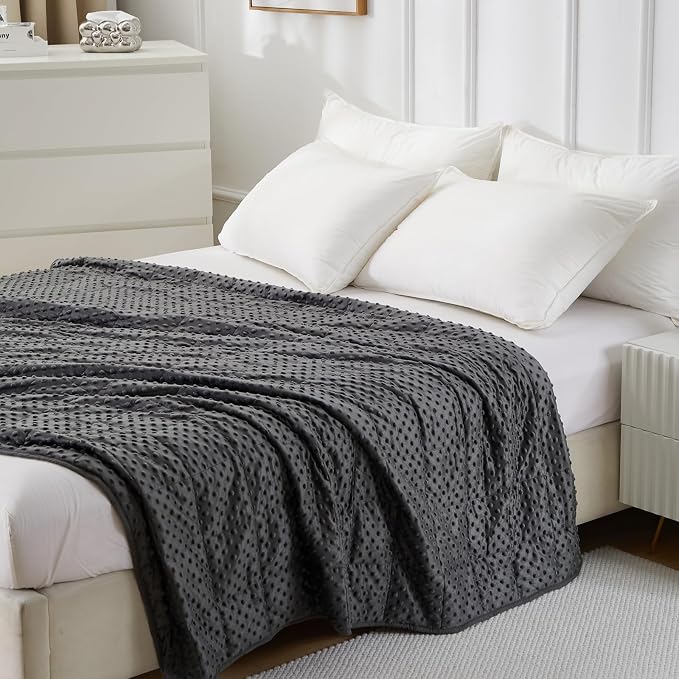 Weighted Blanket for Adults, Comfortable and Soft Throw Weighted Blanket - Image 6