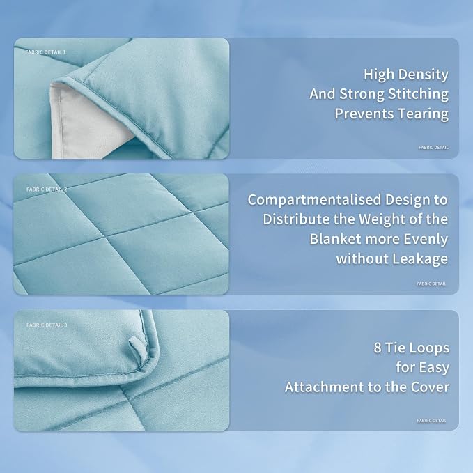Topcee Weighted Blanket for Adults, Minky Dots Heavy Blanket for Woman - Image 7