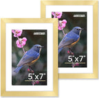 FIXSMITH 5x7 Picture Frame Set of 2, Photo Frame by FIXSMITH