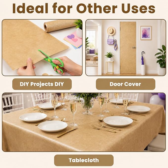 Vintage Parchment Bulletin Board Roll Non-Woven Fabric Poster | Back to School - Image 6