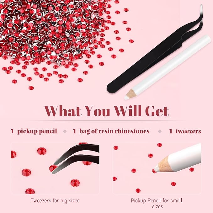8000PCS 3mm Resin Rhinestones Bulk - Image 7