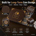 Coin Collection Supplies Holder Book - Image 9