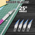 55 Pack Exacto Knife, Hobby Knife Set - Image 4