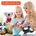 Avenir Sewing Kit for Kids Beginners My First Learn to Sew Craft, Plush Animal - Image 7