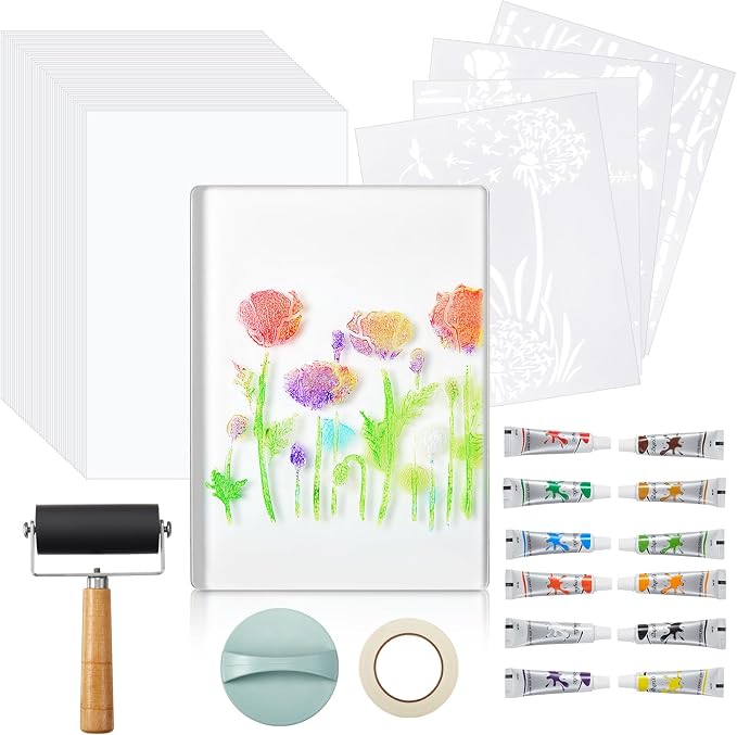 Fuyoooo 12" x 14" Gel Printing Plate Kit by Liraitoya