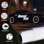 WRAPXPERT Reflective Permanent Vinyl, Motorcycles, Reflective White - Image 4